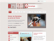 Tablet Screenshot of advetia.fr